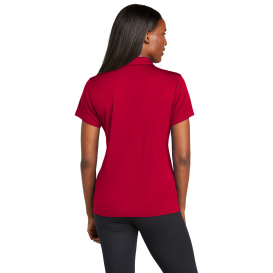 Sport-Tek LST725 Ladies PosiCharge Re-Compete Polo - Deep Red