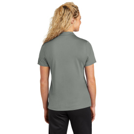 Sport-Tek LST740 Ladies Micropique Polo - Grey Concrete