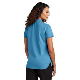 Mercer+Mettle MM1005 Women\'s Stretch Pique Polo - Parisian Blue