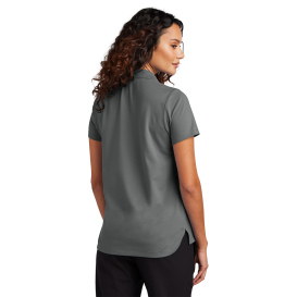 Mercer+Mettle MM1005 Women\'s Stretch Pique Polo - Storm Grey