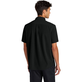 Mercer+Mettle MM2006 Short Sleeve UV Capital Tech Shirt - Deep Black