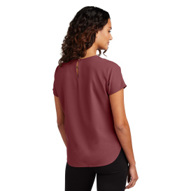 Mercer+Mettle MM2015 Women\'s Stretch Crepe Crew - Rosewood