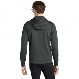 Mercer+Mettle MM3002 Double-Knit Full-Zip Hoodie - Anchor Grey