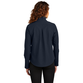 Mercer+Mettle MM7103 Women\'s Stretch Soft Shell Jacket - Night Navy