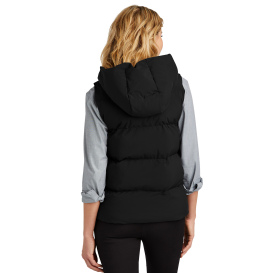 Mercer+Mettle MM7217 Women's Puffy Vest - Deep Black