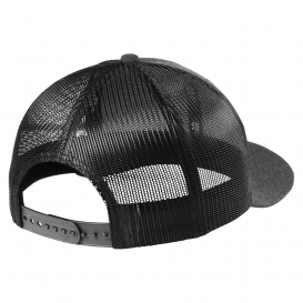 New Era NE207 Snapback Low Profile Trucker Cap - Heather Graphite/Black