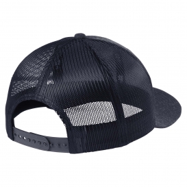 New Era NE207 Snapback Low Profile Trucker Cap - Heather Navy/Navy