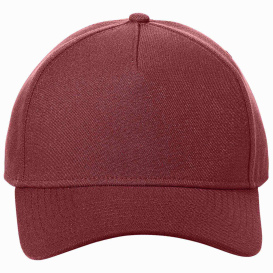 New Era NE211 A-Frame Snapback Cap - Scarlet