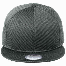 New Era NE409 Pivot Flat Bill Snapback Cap - Charcoal