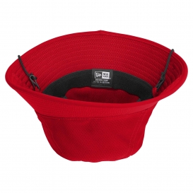 New Era NE800 Hex Era Bucket Hat - Scarlet