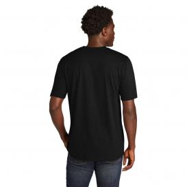 New Era NEA135 Tri-Blend Tee - Black Solid
