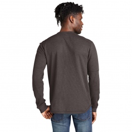 New Era NEA140 Thermal Long Sleeve - Black Heather