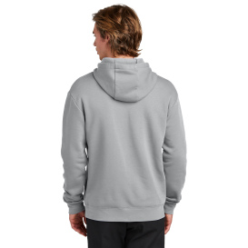 New Era NEA525 Heritage Fleece Pullover Hoodie - Rainstorm Grey