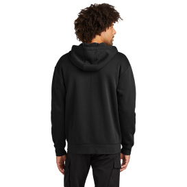New Era NEA526 Heritage Fleece Full-Zip Hoodie - Black