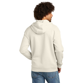 New Era NEA526 Heritage Fleece Full-Zip Hoodie - Soft Beige