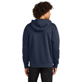 New Era NEA526 Heritage Fleece Full-Zip Hoodie - True Navy