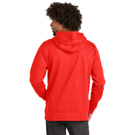 New Era NEA550 Comeback Fleece Pullover Hoodie - Deep Orange