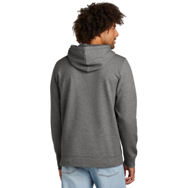 New Era NEA550 Comeback Fleece Pullover Hoodie - Dark Heather Grey