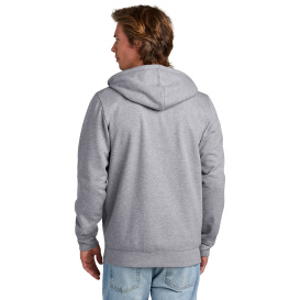 New Era NEA551 Comeback Fleece Full-Zip Hoodie - Athletic Heather