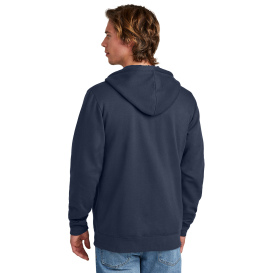 New Era NEA551 Comeback Fleece Full-Zip Hoodie - True Navy