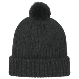 The North Face NF0A7RGI Pom Beanie - TNF Black Heather