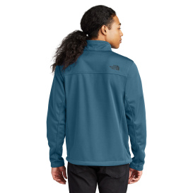 The North Face NF0A88D5 Chest Logo Ridgewall Soft Shell Jacket - Shady Blue