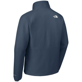The North Face NF0A8BUD Barr Lake Soft Shell Jacket - Shady Blue Dark Heather