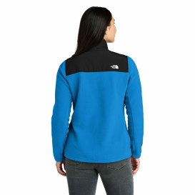 The North Face NF0A8BUR Ladies Highest Peak Full-Zip Fleece Jacket - Hero Blue/NF Black