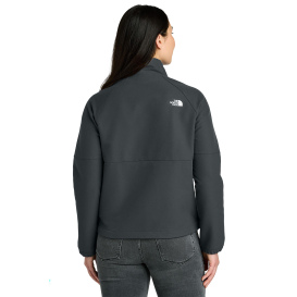 The North Face NF0A8C5C Ladies Barr Lake Soft Shell Jacket - Asphalt Grey Dark Heather