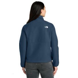 The North Face NF0A8C5C Ladies Barr Lake Soft Shell Jacket - Shady Blue Dark Heather