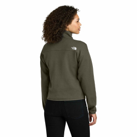 The North Face NF0A8C5H Ladies Double-Knit 1/2-Zip Fleece - New Taupe Green