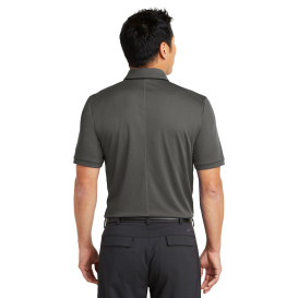 Nike NKAA1849 Dri-FIT Edge Tipped Polo - Anthracite/Black