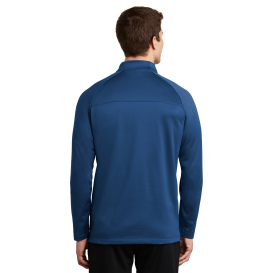 Nike NKAH6254 Therma-FIT 1/2-Zip Fleece - Gym Blue/Gym Blue