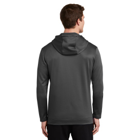 Nike NKAH6259 Therma-FIT Full-Zip Fleece Hoodie - Anthracite