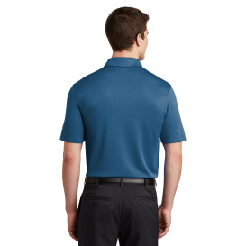 Nike NKAH6266 Dri-FIT Hex Textured Polo - Court Blue