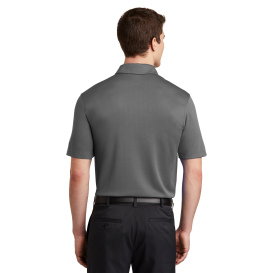 Nike NKAH6266 Dri-FIT Hex Textured Polo - Dark Grey