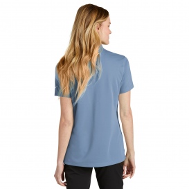 Nike NKDC1991 Ladies Dri-FIT Micro Pique 2.0 Polo - Blue Tint