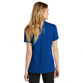 Nike NKDC1991 Ladies Dri-FIT Micro Pique 2.0 Polo - Gym Blue
