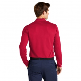 Nike NKDC2104 Dri-FIT Micro Pique 2.0 Long Sleeve Polo - University Red