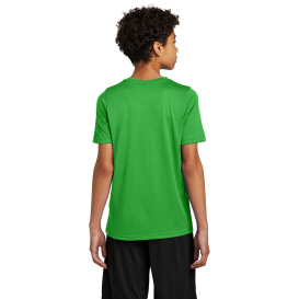 Nike NKDX8787 Youth Swoosh Sleeve rLegend Tee - Apple Green