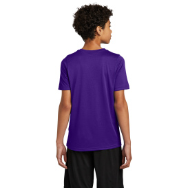 Nike NKDX8787 Youth Swoosh Sleeve rLegend Tee - Court Purple