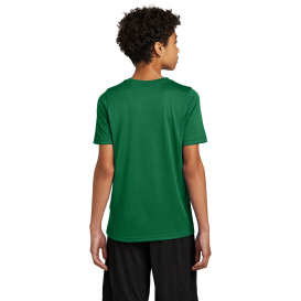 Nike NKDX8787 Youth Swoosh Sleeve rLegend Tee - Gorge Green