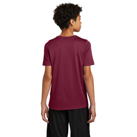 Nike NKDX8787 Youth Swoosh Sleeve rLegend Tee - Team Maroon