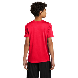Nike NKDX8787 Youth Swoosh Sleeve rLegend Tee - University Red