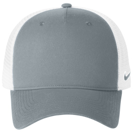 Nike NKFN9893 Snapback Mesh Trucker Cap - Cool Grey/White