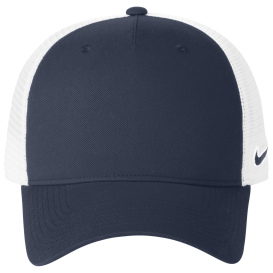 Nike NKFN9893 Snapback Mesh Trucker Cap - Navy/White