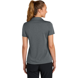 Nike NKFQ4793 Ladies Dri-FIT Smooth Heather Polo - Anthracite Heather