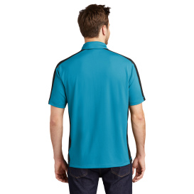 OGIO OG106 Trax Polo - Voltage Blue/Blacktop/Silver Grey