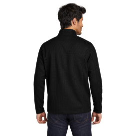 OGIO OG729 Grit Fleece 1/2-Zip - Blacktop