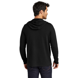 OGIO OG826 Luuma Flex Hooded Henley - Blacktop